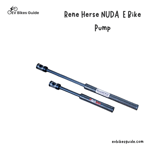 A view of the Rene Herse Nuda bike pump