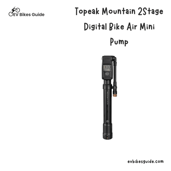 A view of the Topeak Mountain Stage E bike pump