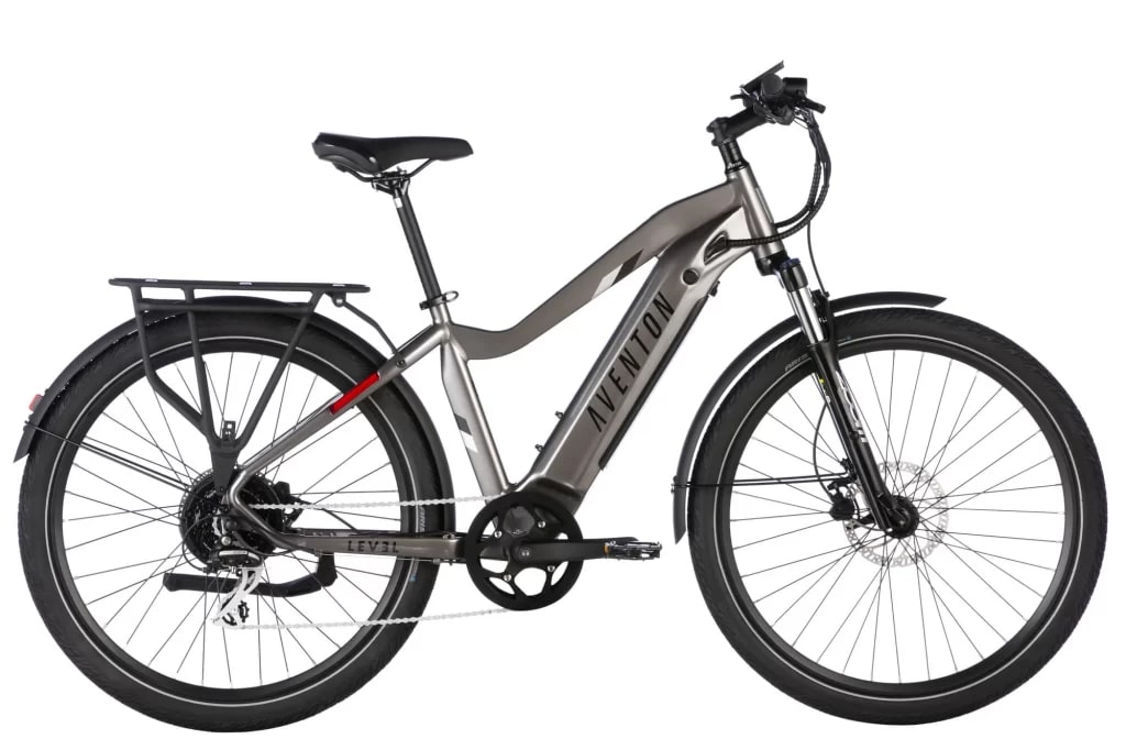 An Aventon Level Electric Bike 