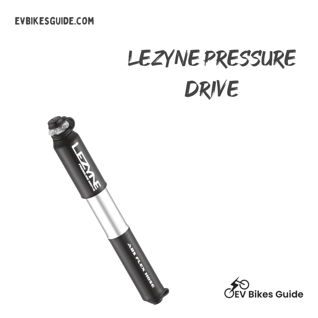 A view of Lezyne Pressure Drive bike pump