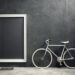 A view of a white bike alongside a white frame