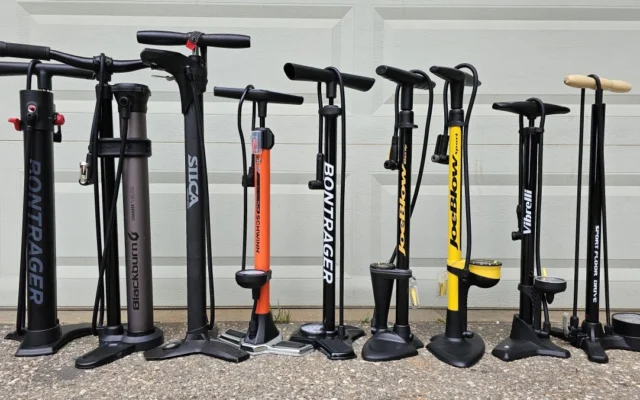 PORTABLE BIKE PUMPS FOR EASE!