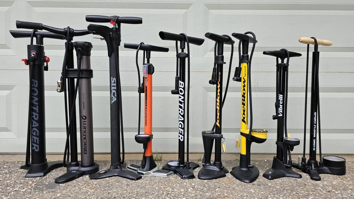 PORTABLE BIKE PUMPS FOR EASE!