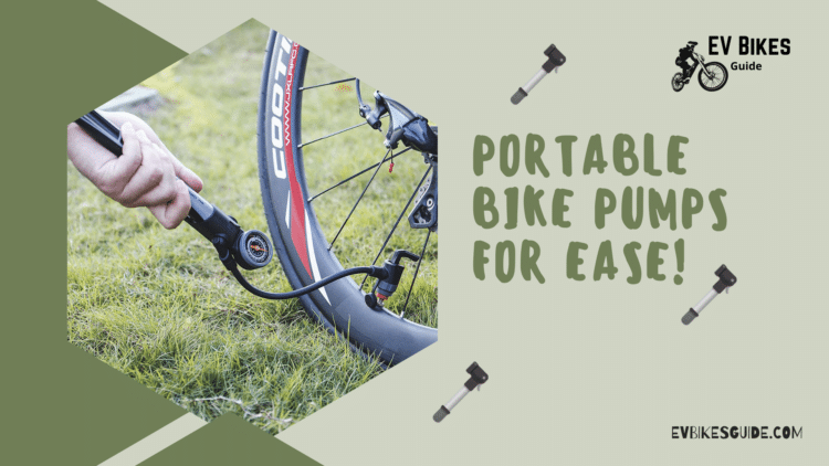 PORTABLE BIKE PUMPS FOR EASE!