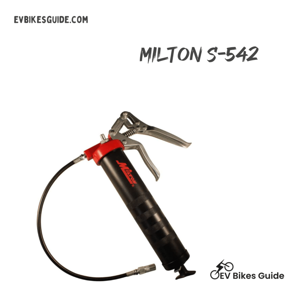 A view of Milton S bike pump A view of Milton S bike pump